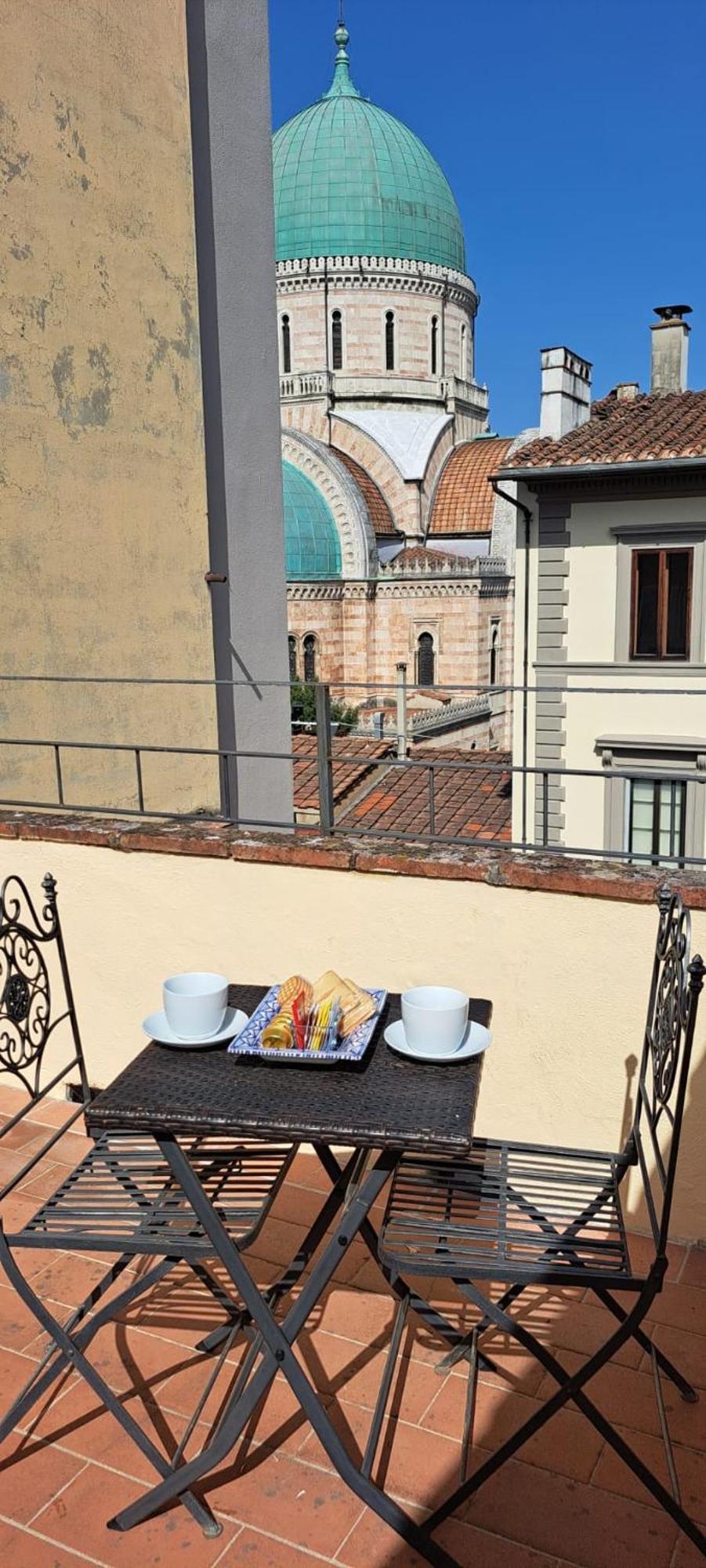 Sunny Home With Roof Patio Florencja Zewnętrze zdjęcie